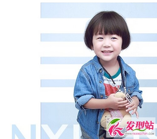 最新儿童短发发型 幼儿园小女孩发型图片