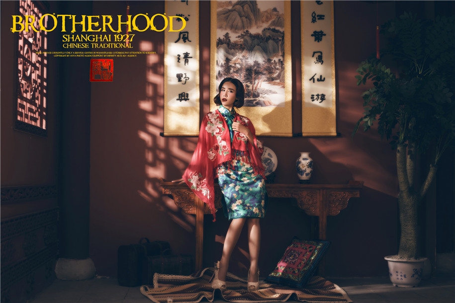 国韵-旗袍 婚纱照