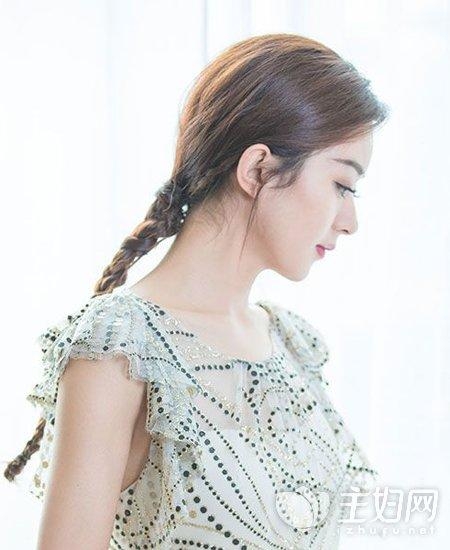 适合约会的少女系发型  看看赵丽颖如何为你示范