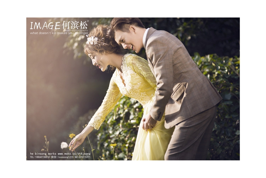 爱慕 婚纱照
