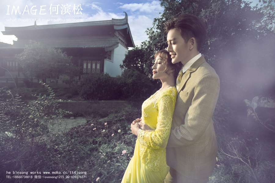 爱慕 婚纱照