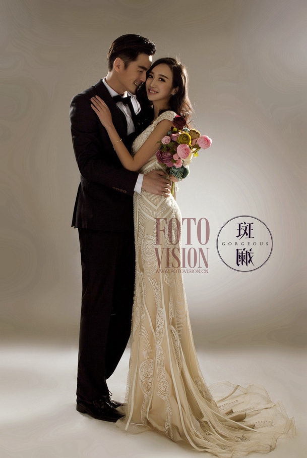 斑斓 婚纱照