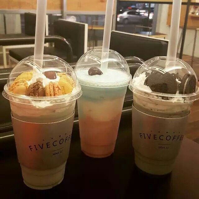 韩国Five Coffee甜品系列 每个口味来一杯