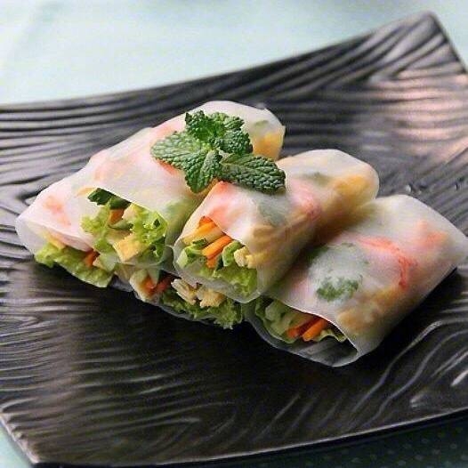 春卷这么好看，我都愿意吃草了 ​ ​​​​