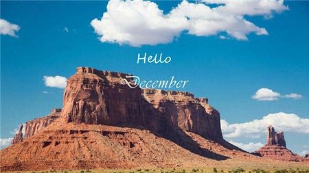 十二月你好的图片大全精选 Hello December唯美高清图片