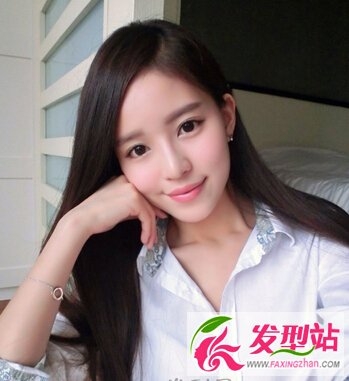最新长直发精选 打造清新唯美女神