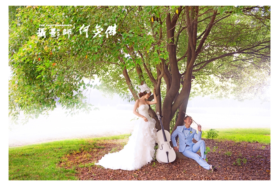 美丽的旋律 婚纱照