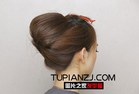 长直发发型怎么扎好看 盘发优雅唯美