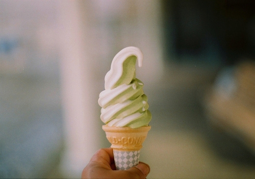 夏天弃了西瓜恋上冰淇淋