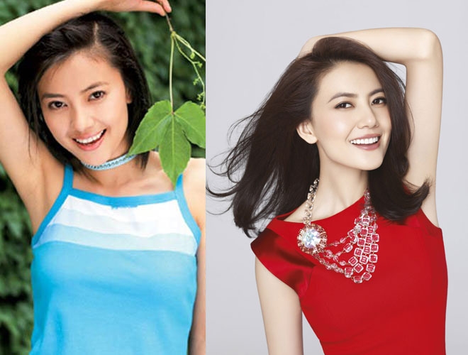 高圆圆杂志写真集 柔美不失性感帅气