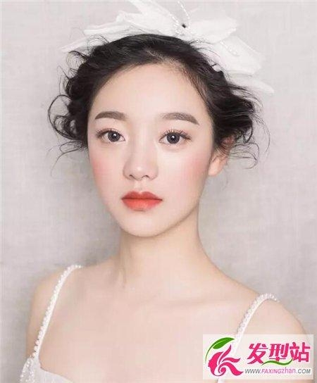 韩式新娘造型图片欣赏  打造清新脱俗仙女范