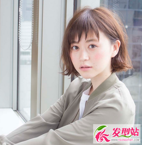 时尚职场短发波波头 气质女生短发发型图片