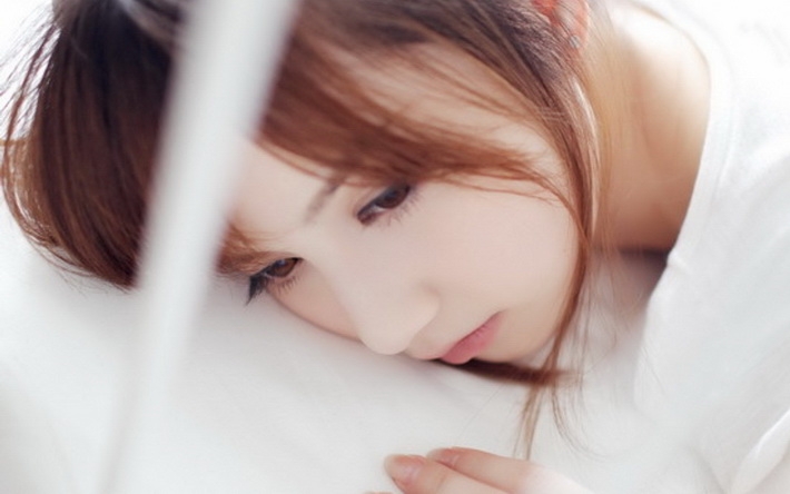 治愈系美女万虹萱高清壁纸
