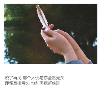 总有人说你变了，却没有人问你经历过什么