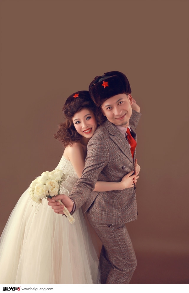 搞怪婚纱照 婚纱照