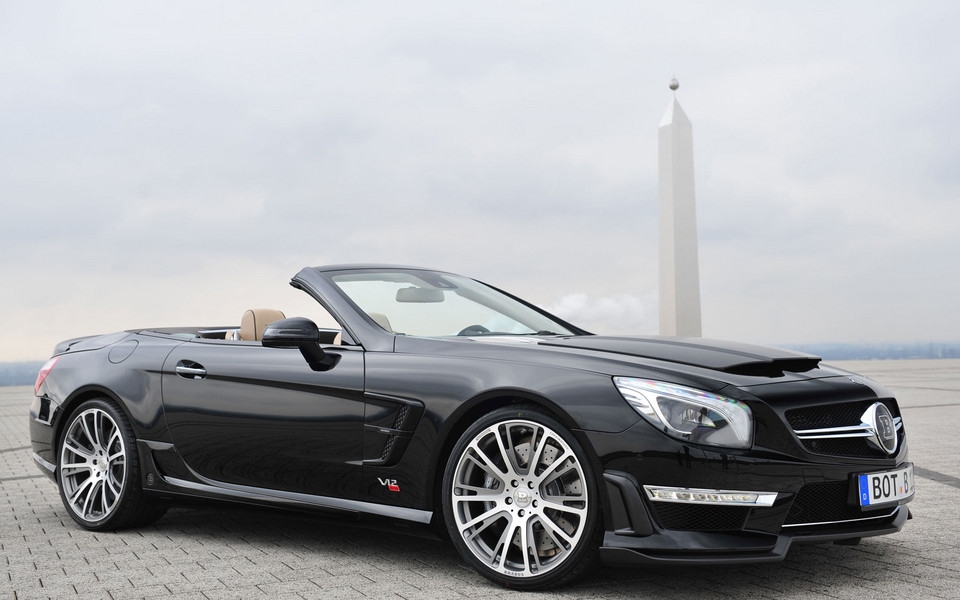 2013款Brabus奔驰SL65 AMG改装版800Brabus跑车桌面壁纸