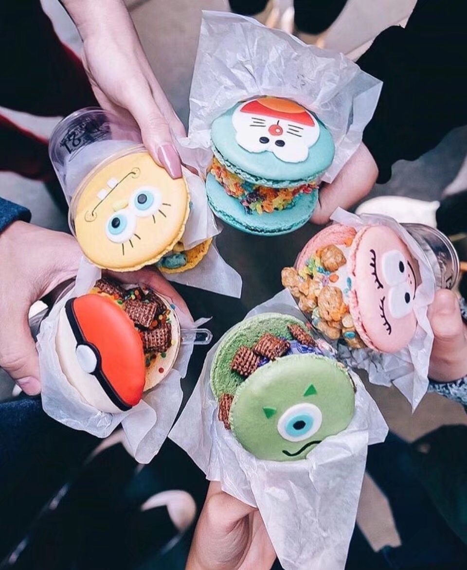 悉尼甜品店D21 Ice Cream 马卡龙冰淇淋 ​​​