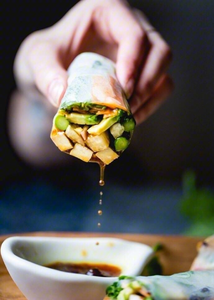 春卷这么好看，我都愿意吃草了 ​ ​​​​