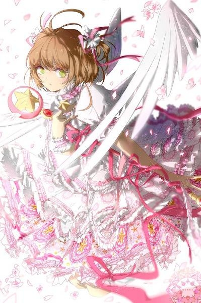 魔卡少女樱库洛牌华丽插画 画师winni作品图片