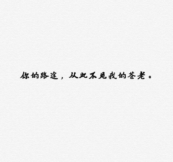 我在怀念，你不在怀念的。