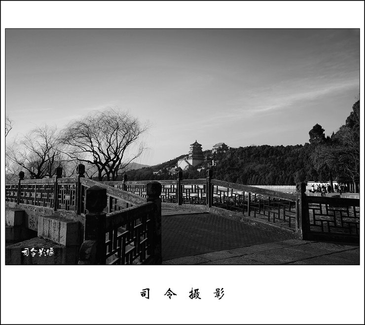 拍不够的颐和园黑白片
