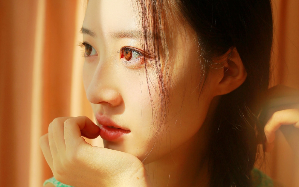 养眼治愈系美女唯美文艺写真图片壁纸