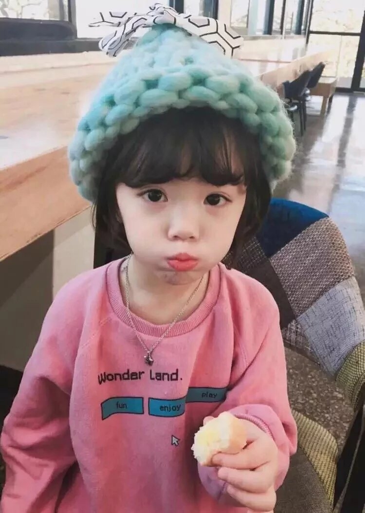 以后要生个软萌的女儿