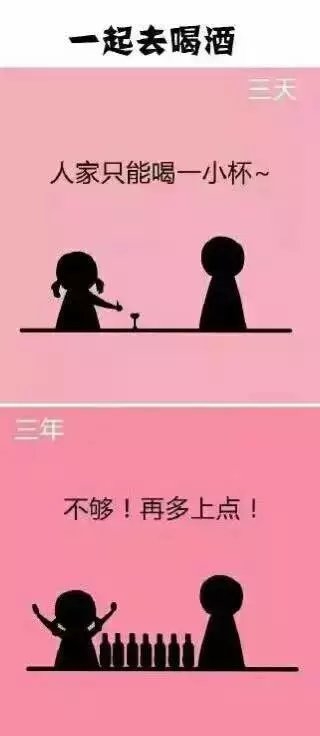 三岁然：恋爱三天和恋爱三年的区别