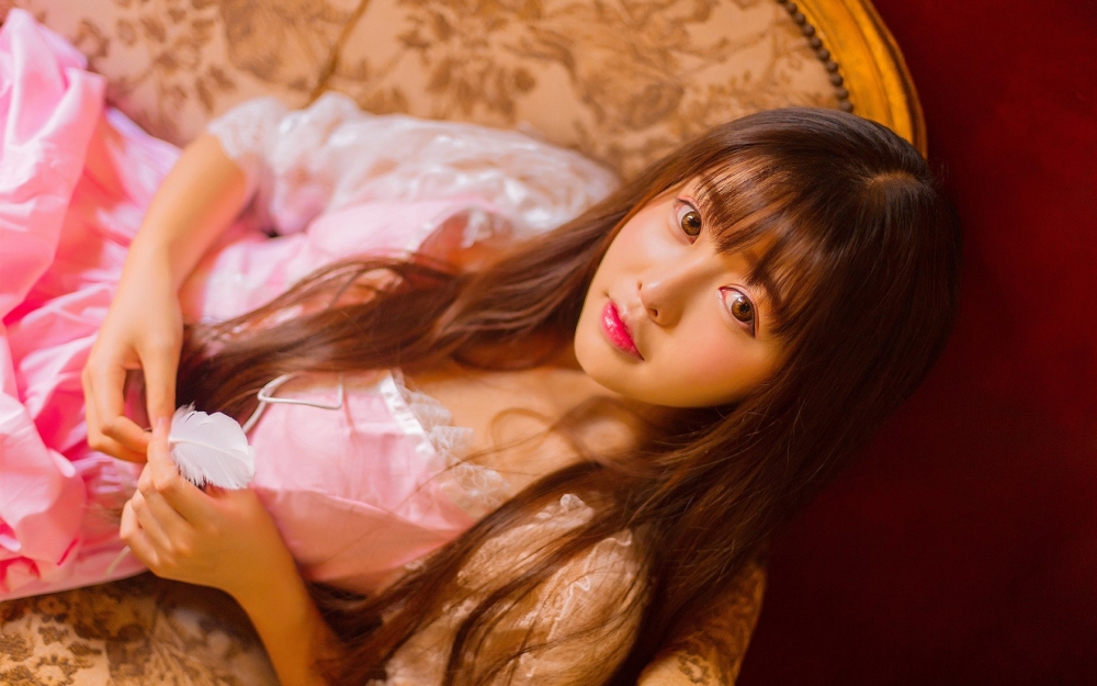 萝莉美女清新写真高清桌面壁纸