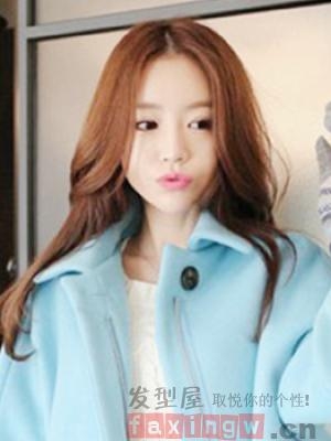 圆脸女生适合的甜美显瘦发型