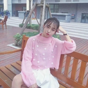 粉红系甜美可人小女生头像