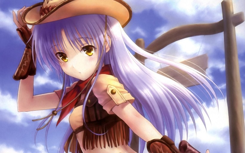 《Angel Beats!》立华奏桌面壁纸