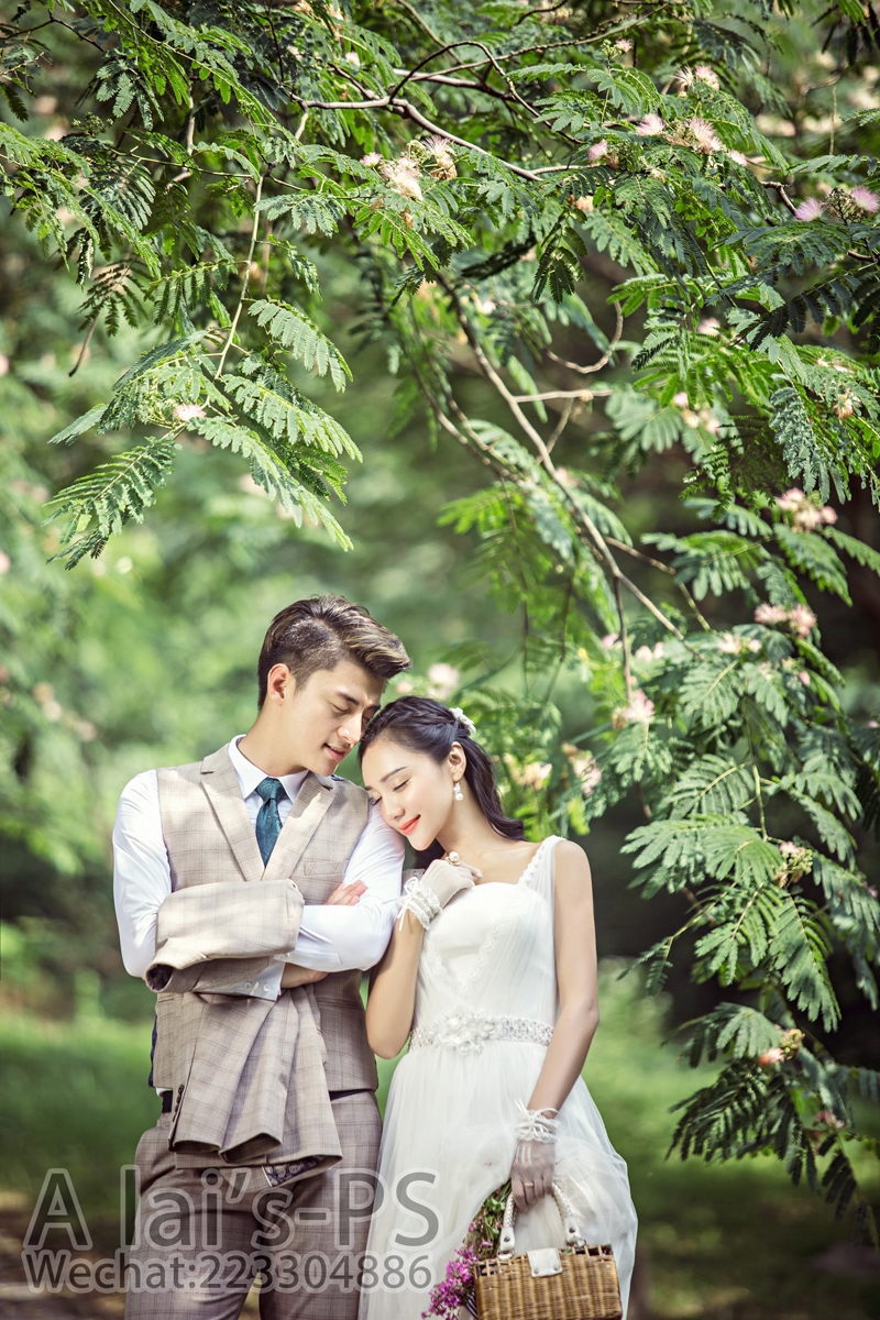 湖边森林二 婚纱照