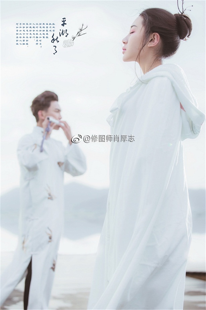 平湖婚纱照 平湖秋月 婚纱照