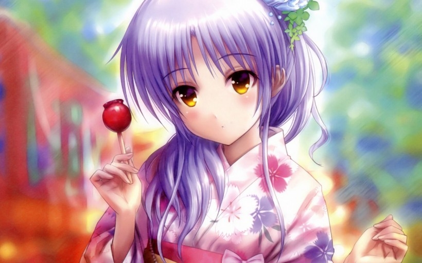 《Angel Beats!》立华奏桌面壁纸