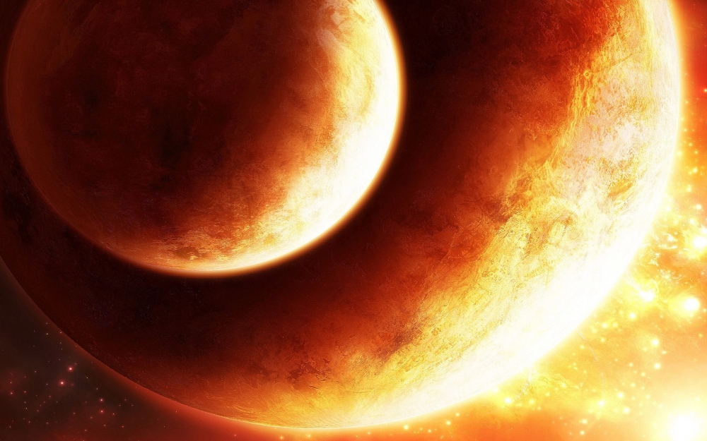壮观的宇宙行星壁纸