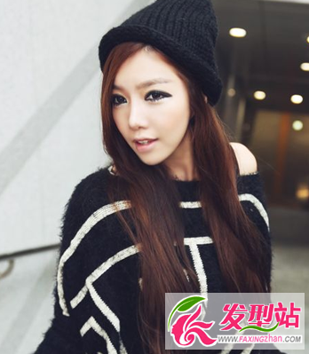 韩式直发发型精选 气质长发有魅力
