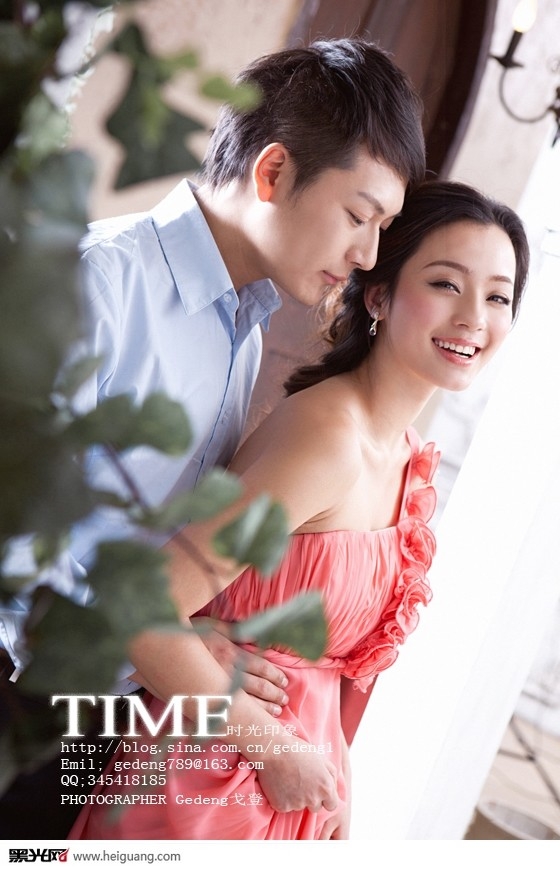 无言的爱 婚纱照