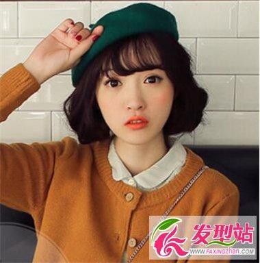 清新甜美风校园小脸发型  不一样的个性新潮感觉