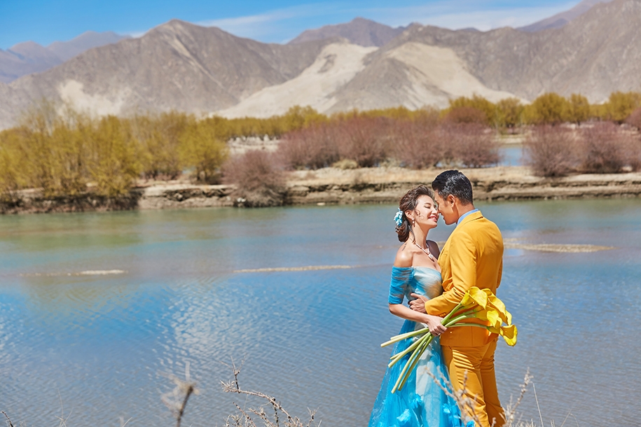 秋日婚纱照 秋日恋情 婚纱照