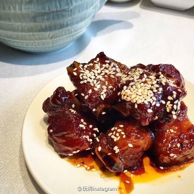 哇~糖醋排骨耶~