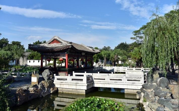 北京大观园风景高清壁纸