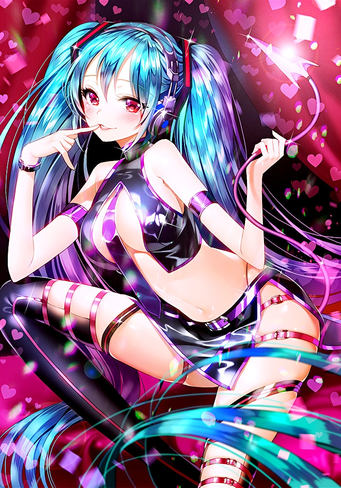 初音未来h同人性感动漫美女图