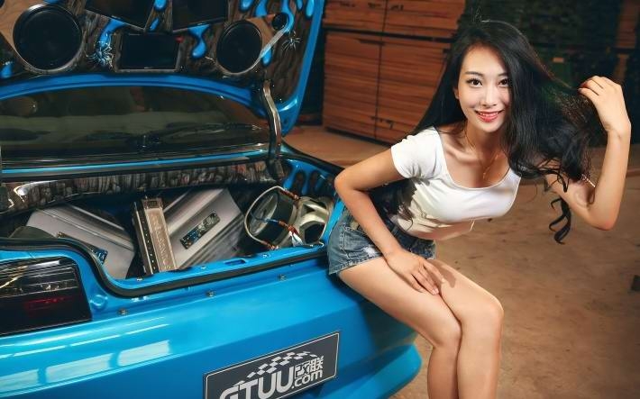 清纯小美眉车模宽屏壁纸大全