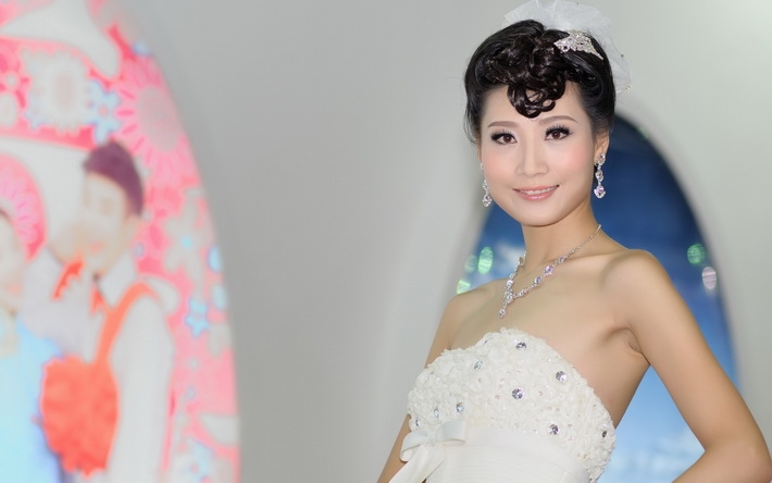 美丽新娘高清美女壁纸
