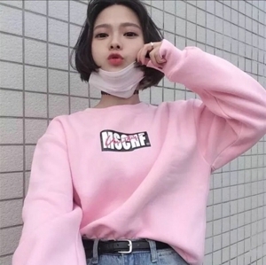 粉红系甜美可人小女生头像