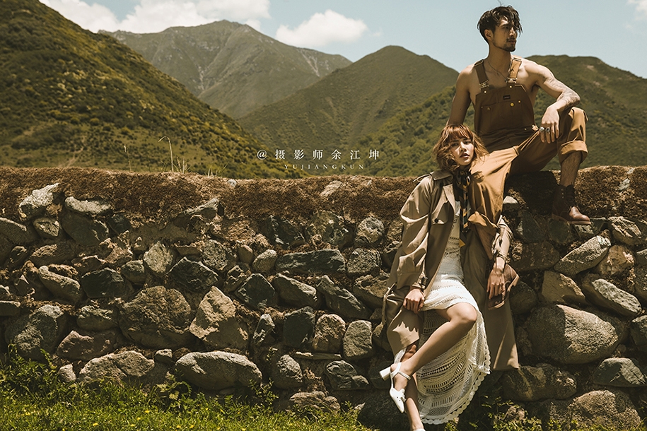 颓废婚纱照 颓废的爱 婚纱照