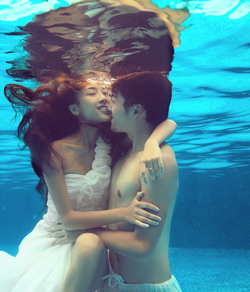 海的婚纱