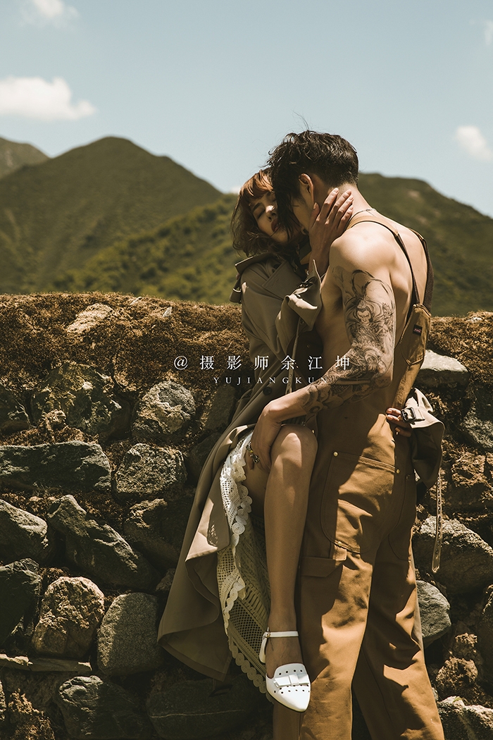 颓废婚纱照 颓废的爱 婚纱照