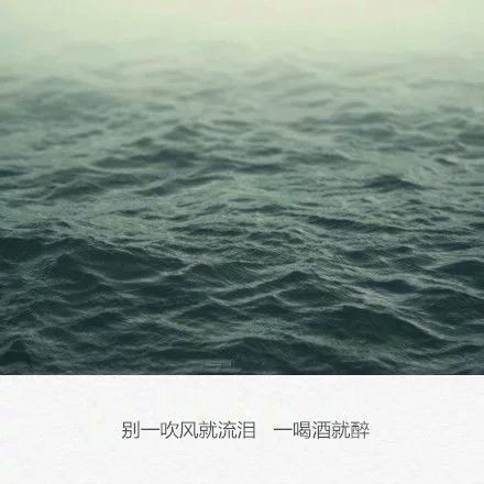 我不怕孤单，因为早已习惯